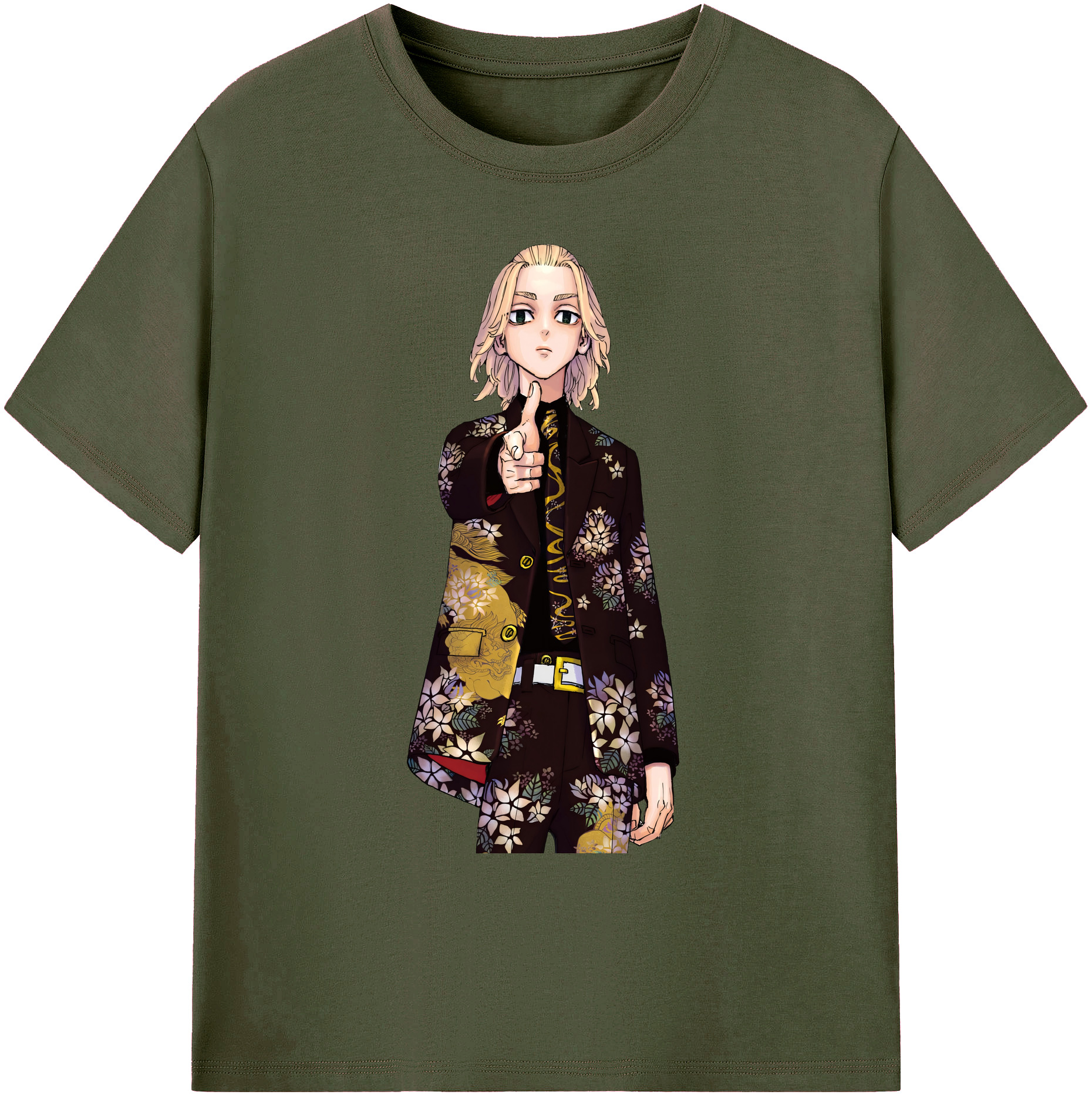 （画像用） 東京リベンジャーズ Tokyo Revengers 綿100％ メンズ半袖Tシャツ｜肌触りやわらか＆通気性